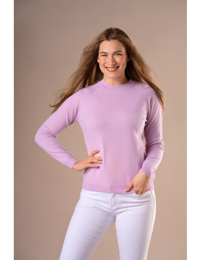 SOFT KNIT Sweter ALICE z półgolfem merino i kaszmir | swetry.com.pl