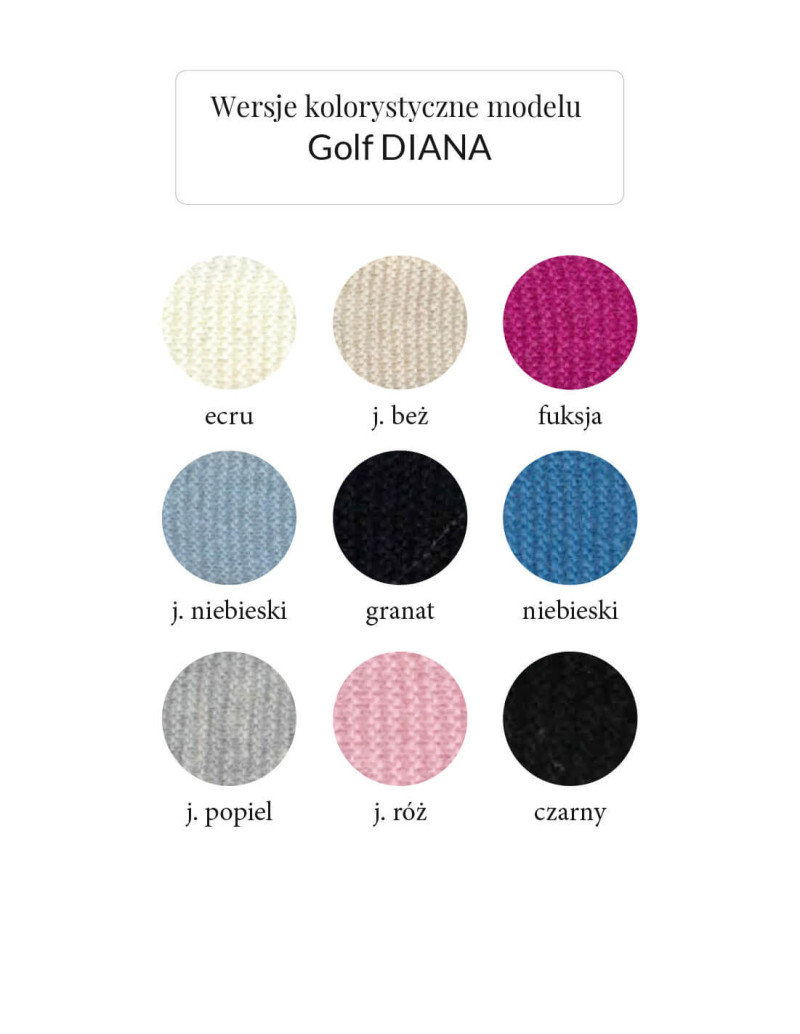 SOFT KNIT Sweter DIANA z golfem merino i kaszmir | swetry.com.pl