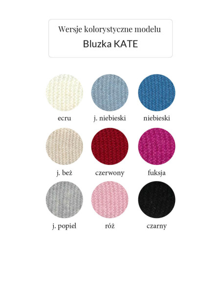 SOFT KNIT Sweter Kate z dekoltem V | swetry.com.pl
